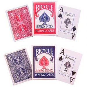 Bicycle Rider Back Jumbo index - PRO karte za poker