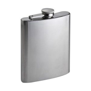 Crni petak 23 Pljoska Srebrna 200 ml sa dve čašice