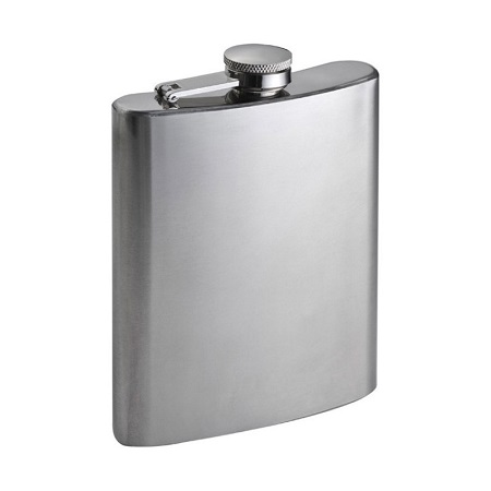 Pljoska Srebrna 200 ml sa dve čašice 2 Pljoska Srebrna 200 ml sa dve čašice