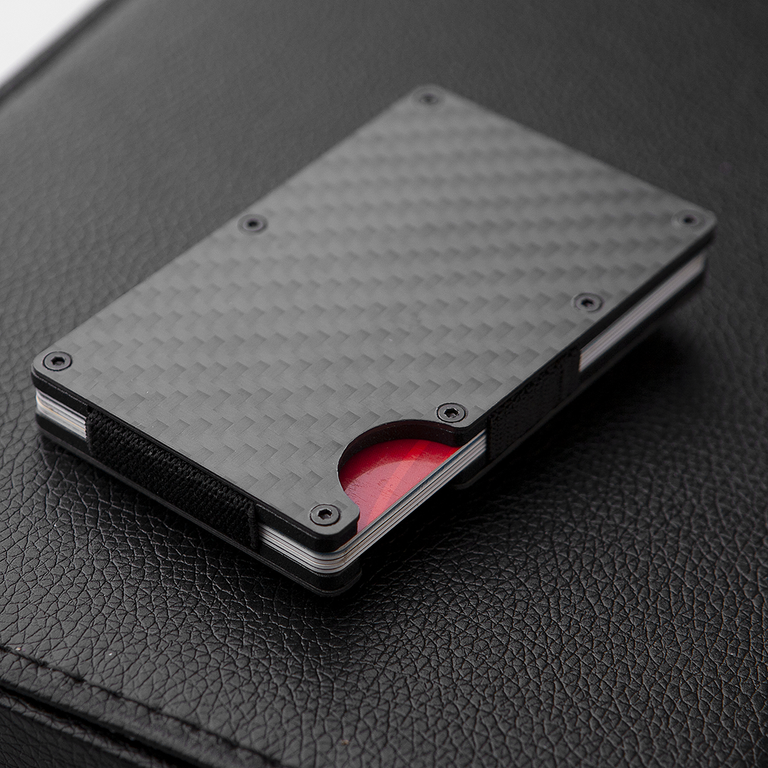 Držač za kartice sa klipsom Carbon 3 Držač za kartice sa klipsom Carbon