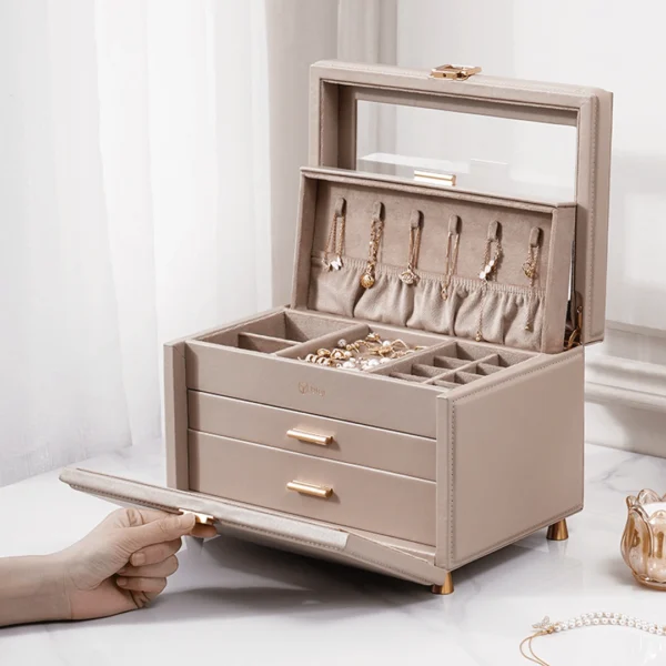 Kutija za nakit - Biqi Soft Beige