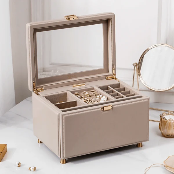 Kutija za nakit - Biqi Soft Beige