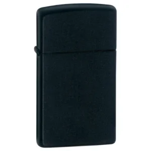 Zippo upaljač Black Matte Slim 1618