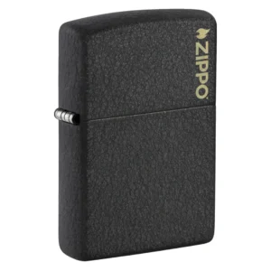 ZIPPO Upaljač Classic Black Crackle® Zippo Logo 236ZL