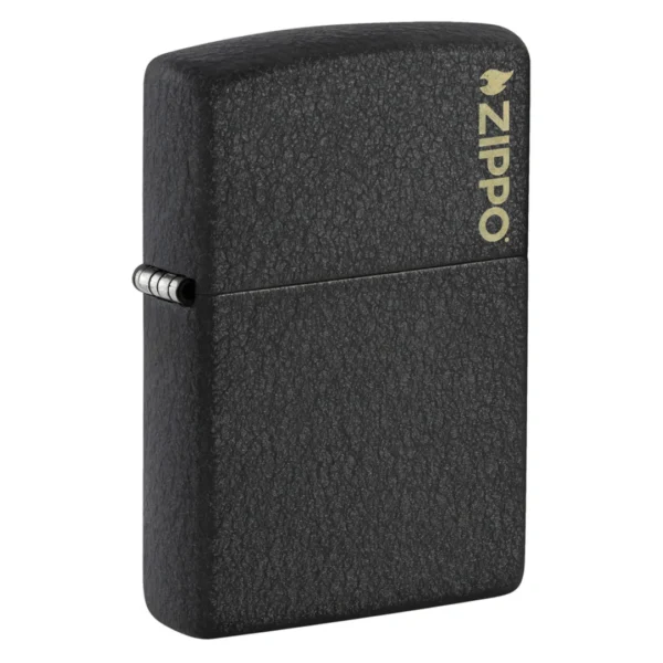 ZIPPO Upaljač Classic Black Crackle® Zippo Logo 236ZL