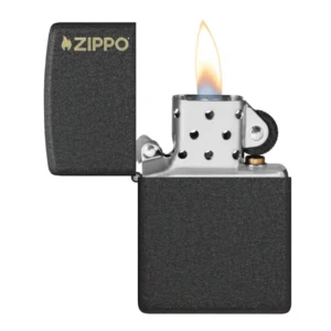 ZIPPO Upaljač Classic Black Crackle® Zippo Logo 236ZL