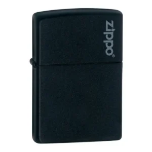 Zippo Upaljač Black Matte Zippo Logo 218ZL