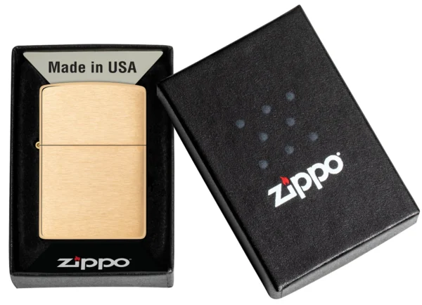 ZIPPO Upaljač Classic Brushed Brass 204B