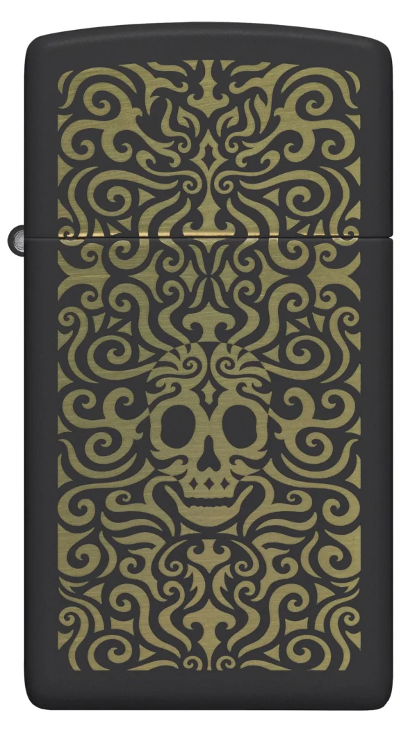 ZIPPO Upaljač Slim® Skull Design 48564