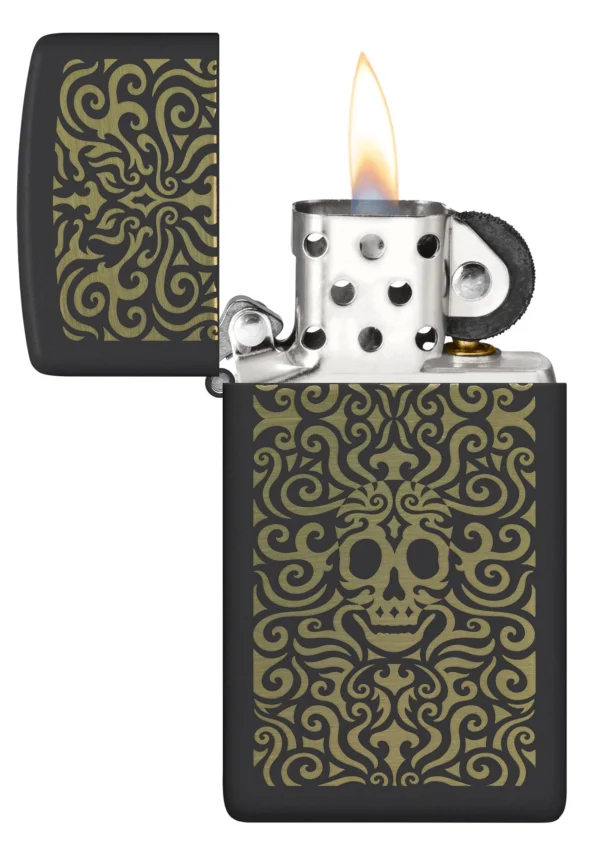 ZIPPO Upaljač Slim® Skull Design 48564