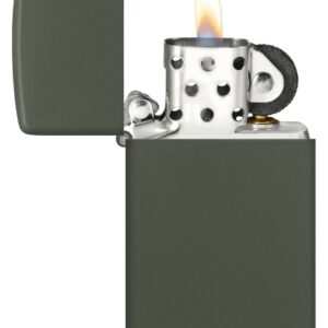 Zippo Upaljač Slim Green Mate 1627