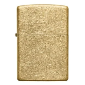 Zippo Tumbled Brass 49477