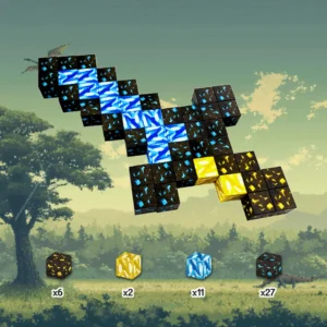 Minecraft Magnetne Kocke PRO (46)