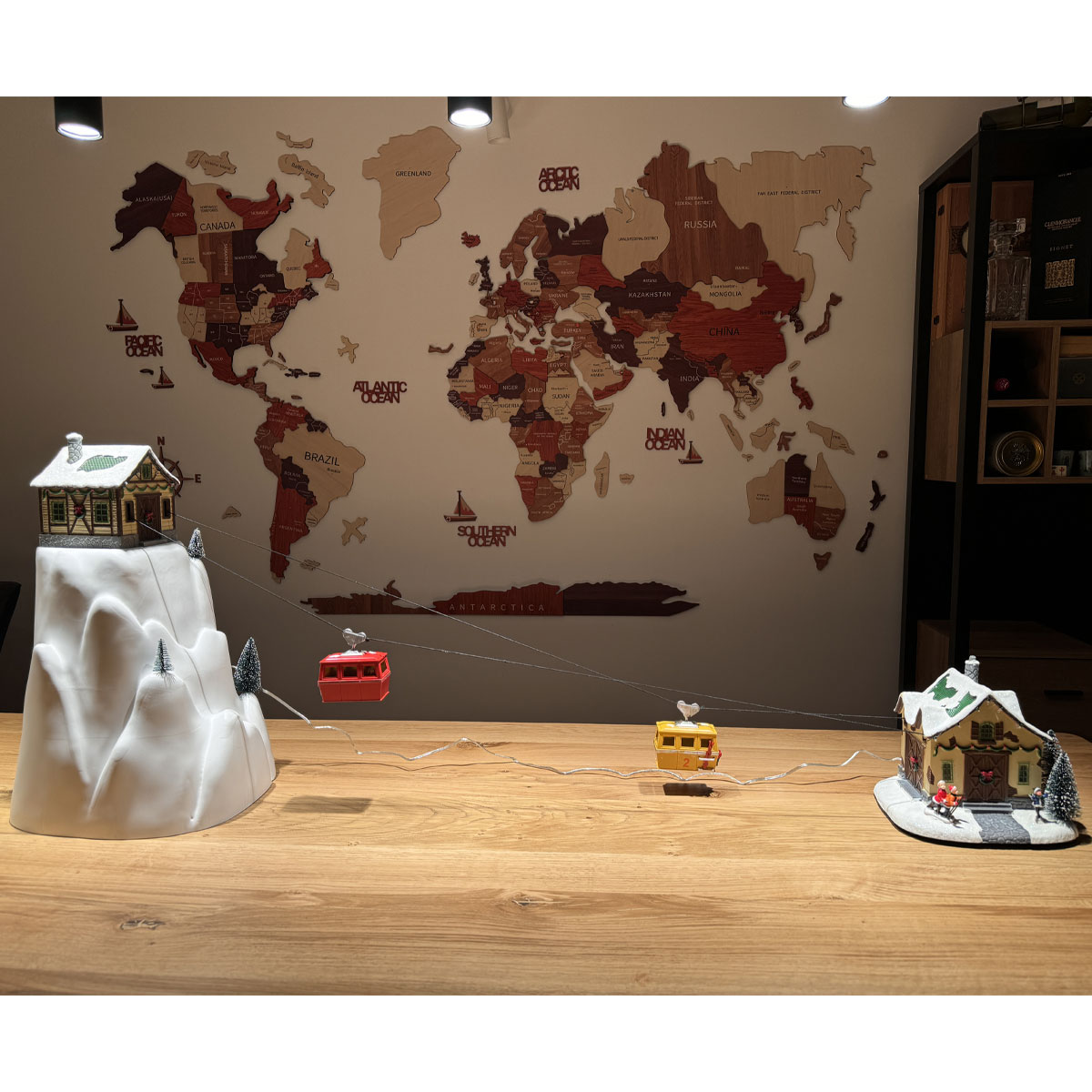 Novogodišnja dekoracija - Gondola 3 Novogodišnja dekoracija - Gondola