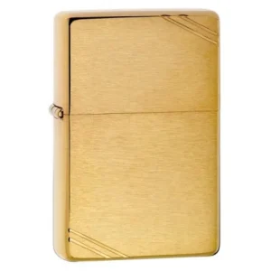 ZIPPO Upaljač Brushed Brass Vintage with Slashes 240
