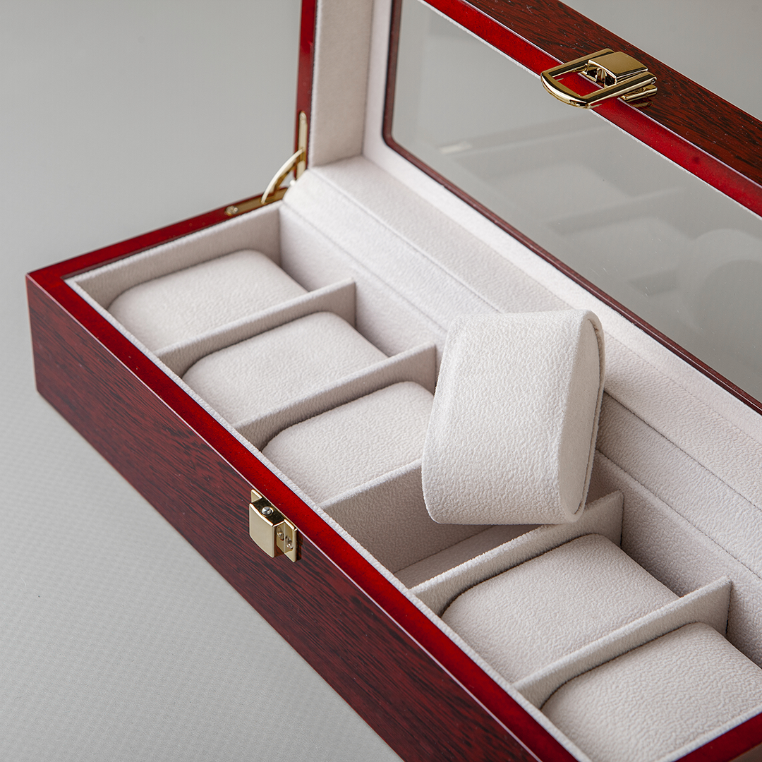 Kutija za Satove Premium 6 Ružino drvo 5 Kutija za Satove Premium 6 Ružino drvo