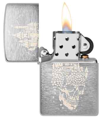 Zippo Upaljač Skull Castle Design 46477 2 Zippo Upaljač Skull Castle Design 46477
