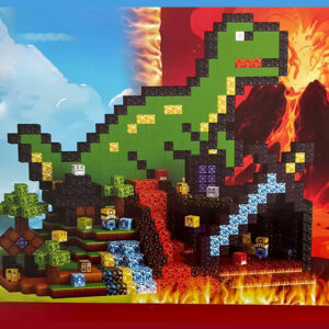 Magnetic Cubes M – Dino Pixel (300)