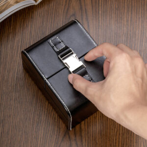 Putna kutija za satove – Black Duo