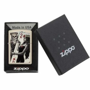 Zippo Upaljač Skull King Queen 49942