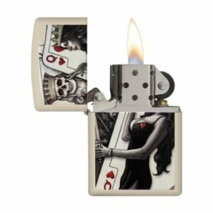 Zippo Upaljač Skull King Queen 49942