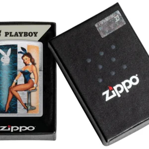 ZIPPO Upaljač Playboy Playmate Brushed Chrome 48374