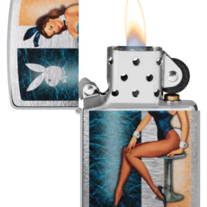 ZIPPO Upaljač Playboy Playmate Brushed Chrome 48374