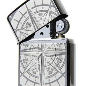 Zippo Black Ice Compass 29232