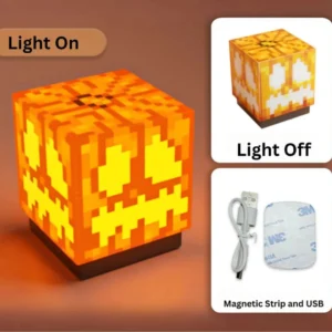 Šah magnetni od maslinovog drveta M 6 Lampa – Minecraft blokovi