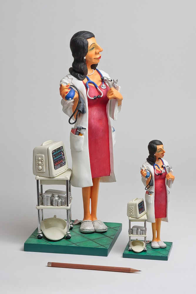 Unikatna Forchino figura lux - Madam Doctor - XL 6 Unikatna Forchino figura lux - Madam Doctor - XL