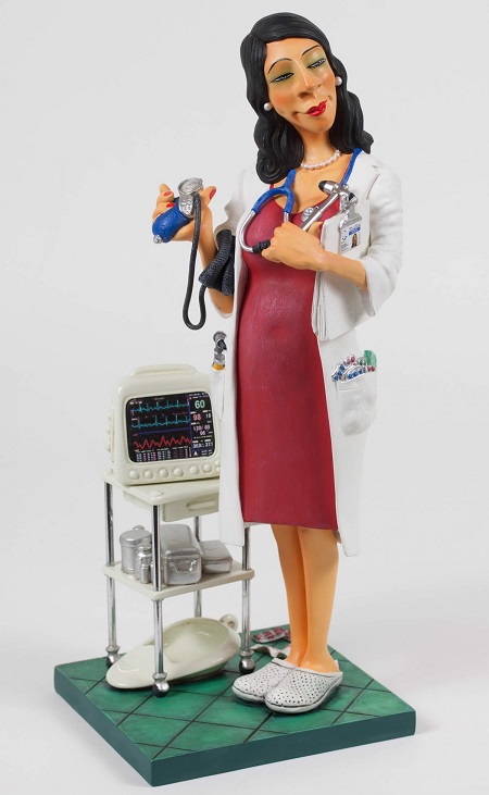 Unikatna Forchino figura lux - Madam Doctor - XL 7 Unikatna Forchino figura lux - Madam Doctor - XL