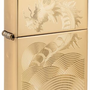 Zippo Golden Dragon Design 46822