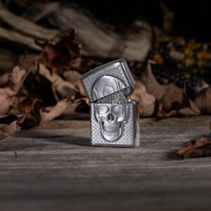 Zippo Skull with Brain Surprise 29818