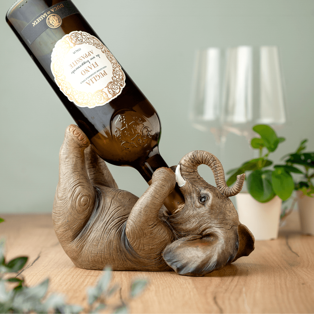 Držač za vino – Slon 3 Držač za vino – Slon