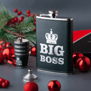 Pljoska Set Big Boss sa 4 Čašice