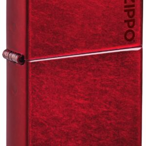 Zippo Classic Candy Apple Red Zippo Logo 21063ZL